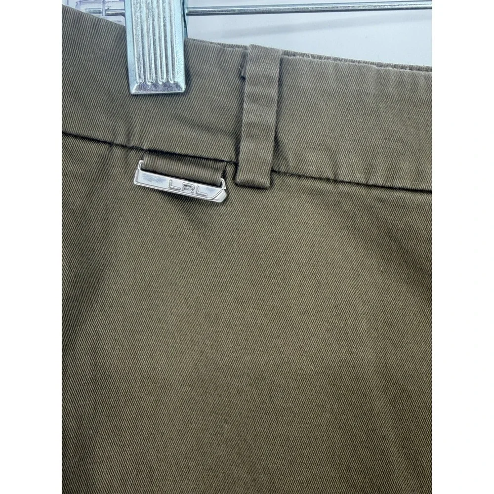 Lauren Ralph Lauren Womens Bermuda Chino Shorts 14 Preppy Ivy League Causal - Picture 5 of 12